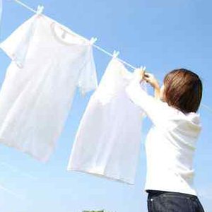 Lavado de ropa blanca